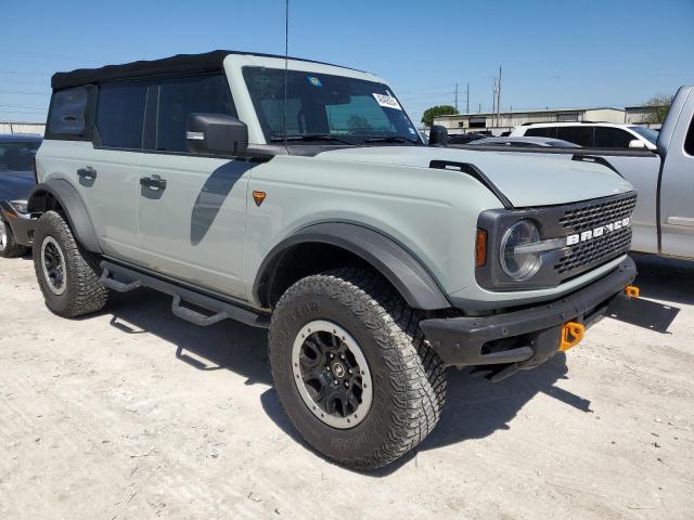 1FMEE5DP6MLA85941 - 2021 FORD BRONCO BASE GRAY photo 4