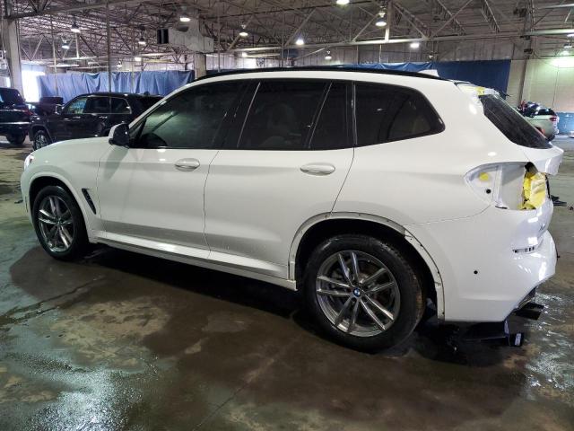 5UXTY5C04M9E83235 - 2021 BMW X3 XDRIVE30I WHITE photo 2