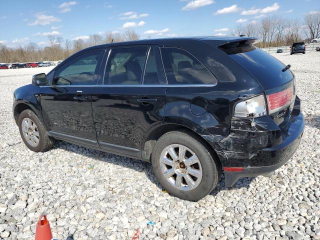 2LMDU88C07BJ31179 - 2007 LINCOLN MKX BLACK photo 2