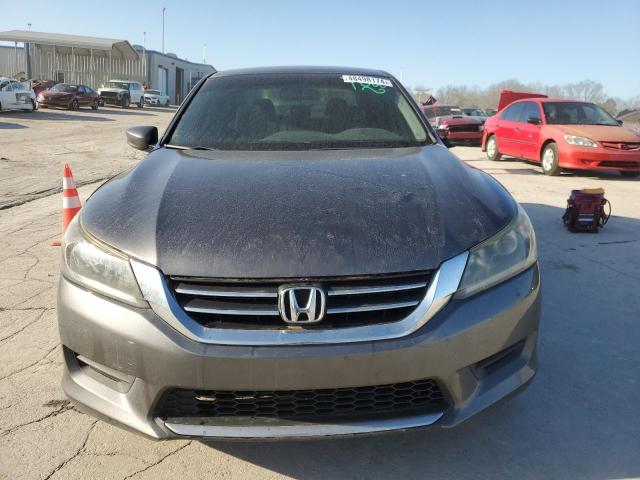 1HGCR2F33EA017362 - 2014 HONDA ACCORD LX GRAY photo 5