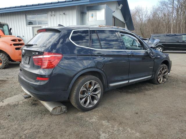 5UXWX9C55F0D45536 - 2015 BMW X3 XDRIVE28I BLACK photo 3