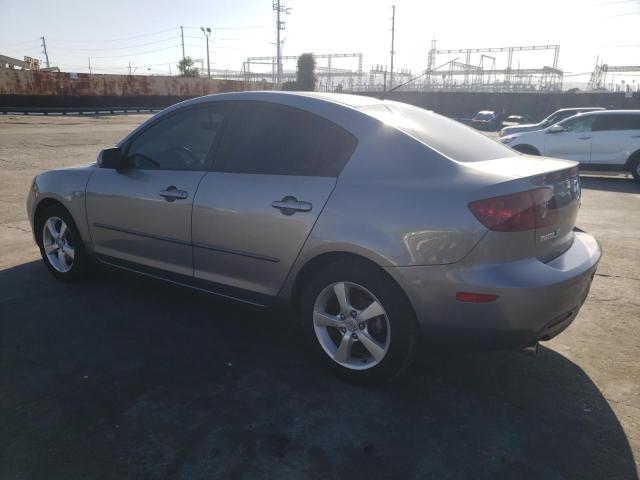 JM1BK12G061507731 - 2006 MAZDA 3 I GRAY photo 2