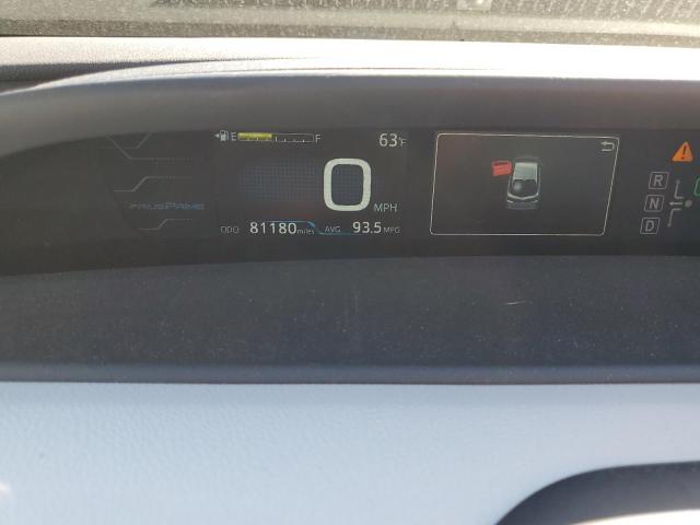 JTDKARFP5H3037862 - 2017 TOYOTA PRIUS PRIM წითელი ფოტო 9