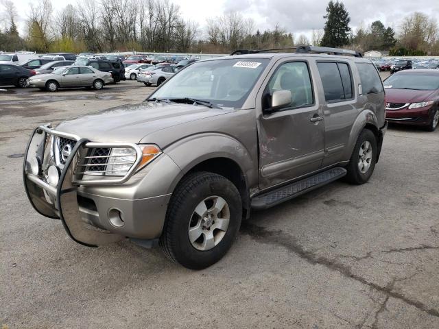 5N1AR18W06C674483 - 2006 NISSAN PATHFINDER LE 灰色 照片 1