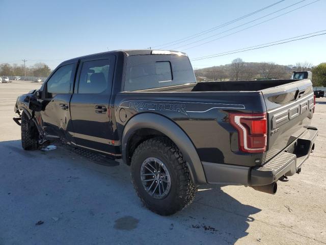 1FTFW1RG0KFC07745 - 2019 FORD F150 RAPTOR BLACK photo 2