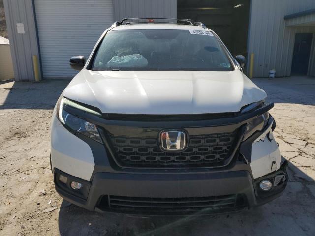5FNYF8H56KB003022 - 2019 HONDA PASSPORT EXL WHITE photo 5