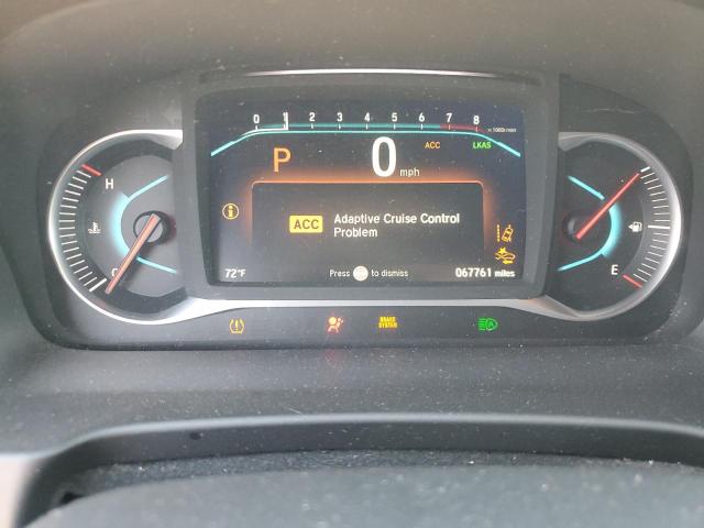 5FNYF8H56KB003022 - 2019 HONDA PASSPORT EXL WHITE photo 9