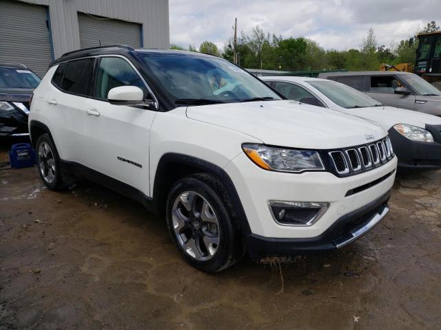 3C4NJCCB6KT749148 - 2019 JEEP COMPASS LIMITED WHITE photo 4