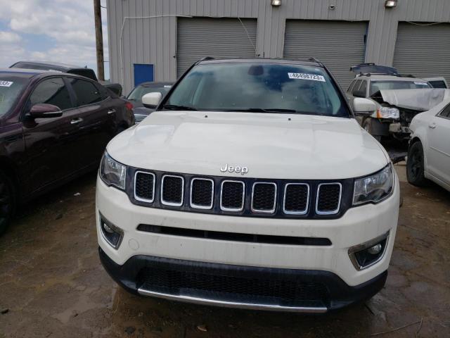 3C4NJCCB6KT749148 - 2019 JEEP COMPASS LIMITED WHITE photo 5