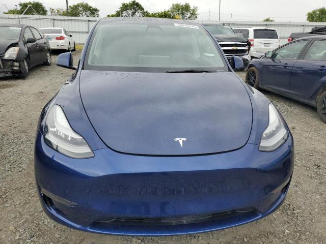 5YJYGDEE8MF146566 - 2021 TESLA MODEL Y BLUE photo 5