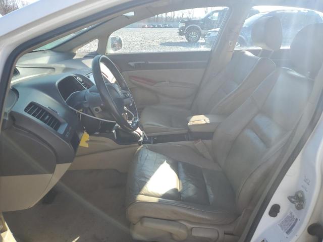 2HGFA16998H524470 - 2008 HONDA CIVIC EXL თეთრი ფოტო 7