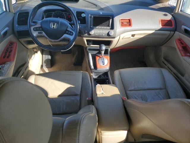 2HGFA16998H524470 - 2008 HONDA CIVIC EXL თეთრი ფოტო 8