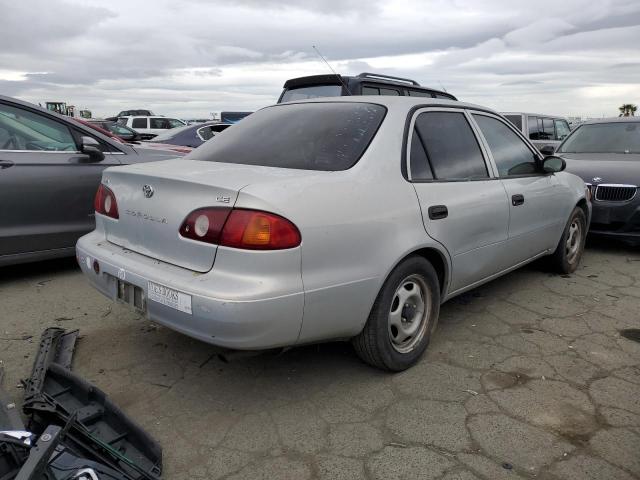 1NXBR12EX1Z449981 - 2001 TOYOTA COROLLA CE SILVER photo 3