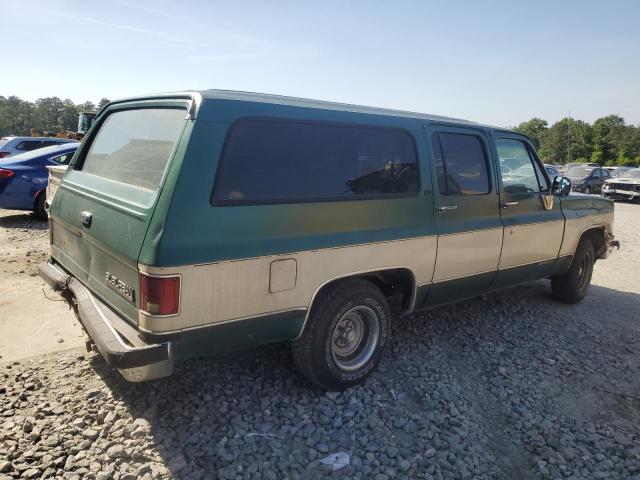 1GKER16K0LF505407 - 1990 GMC SUBURBAN R15 CONVENTIONAL GREEN photo 3