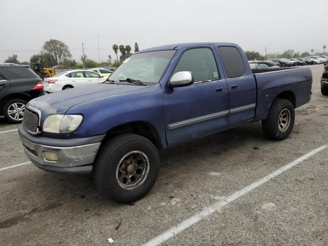 5TBRT34151S171160 - 2001 TOYOTA TUNDRA ACCESS CAB BLUE photo 1