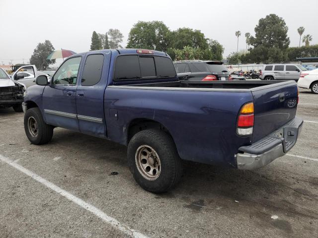 5TBRT34151S171160 - 2001 TOYOTA TUNDRA ACCESS CAB BLUE photo 2