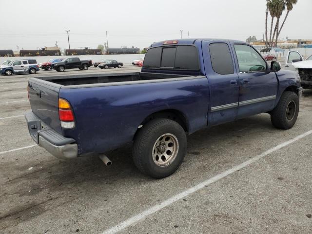 5TBRT34151S171160 - 2001 TOYOTA TUNDRA ACCESS CAB BLUE photo 3