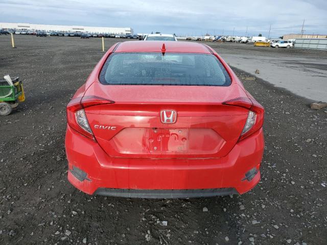 2HGFC2F72HH573301 - 2017 HONDA CIVIC EX RED photo 6