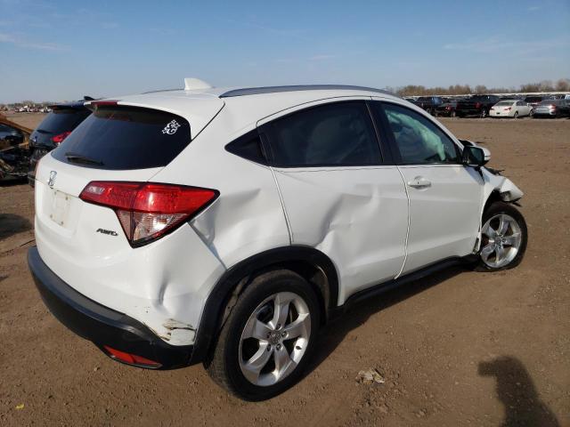 3CZRU6H74GM723304 - 2016 HONDA HRV EXL WHITE photo 3