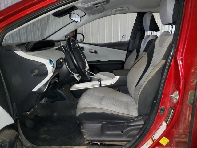 JTDKARFP5H3054533 - 2017 TOYOTA PRIUS PRIM წითელი ფოტო 7