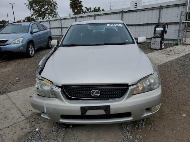 JTHBD192130065773 - 2003 LEXUS IS 300 SILVER photo 5