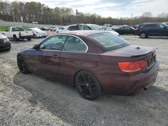 WBAWL73539P181257 - 2009 BMW 335 I BURGUNDY photo 2