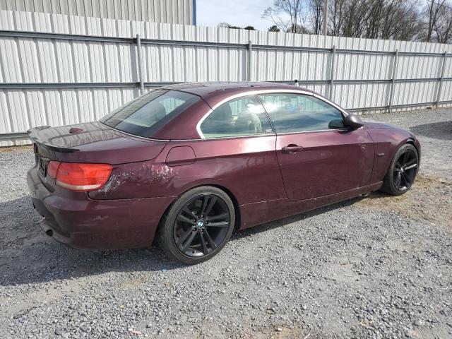 WBAWL73539P181257 - 2009 BMW 335 I BURGUNDY photo 3