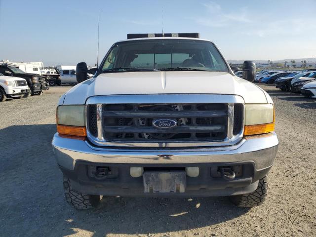 1FTNW21F61ED85250 - 2001 FORD F250 SUPER DUTY WHITE photo 5