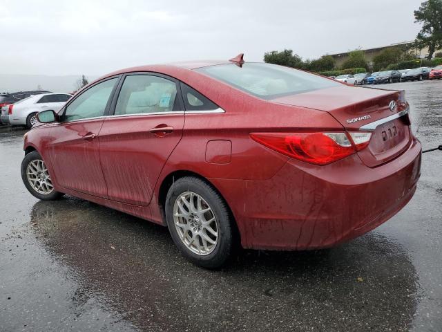 5NPEB4AC8BH200839 - 2011 HYUNDAI SONATA GLS MAROON photo 2