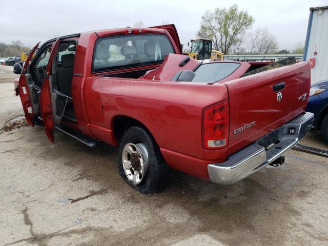 3D3KS29C16G219802 - 2006 DODGE RAM 2500 BURGUNDY photo 2