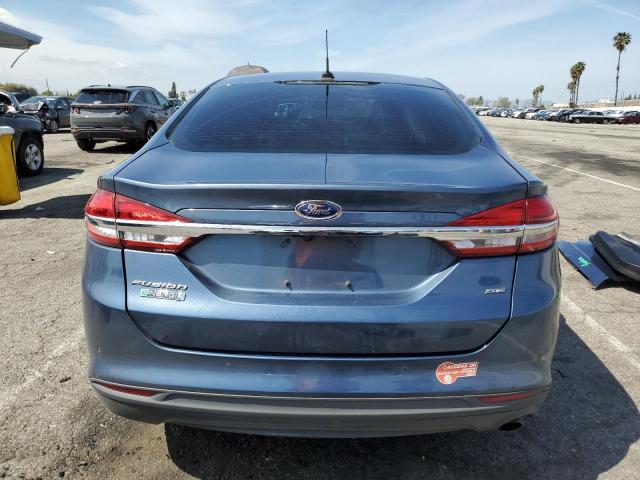 3FA6P0PU0JR158747 - 2018 FORD FUSION SE PHEV BLUE photo 6