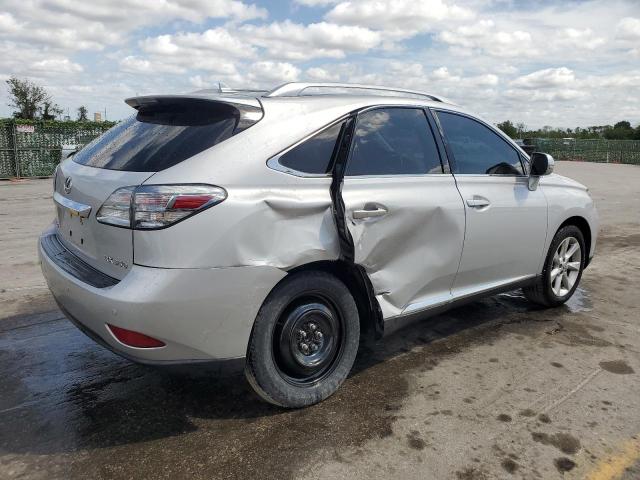 2T2ZK1BA7AC030970 - 2010 LEXUS RX 350 SILVER photo 3