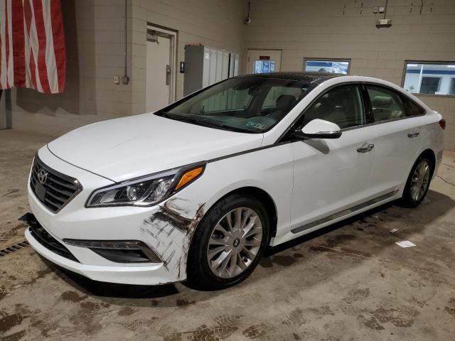 5NPE34AF2FH010094 - 2015 HYUNDAI SONATA SPORT WHITE photo 1