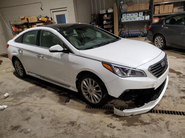 5NPE34AF2FH010094 - 2015 HYUNDAI SONATA SPORT WHITE photo 4