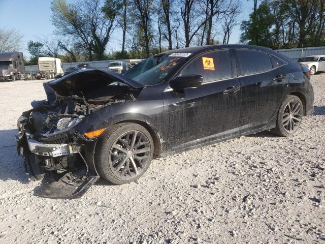 SHHFK7H40MU228848 - 2021 HONDA CIVIC SPORT 黑色 照片 1