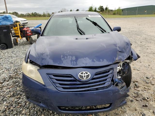 JTNBE46KX73102467 - 2007 TOYOTA CAMRY CE BLUE photo 5