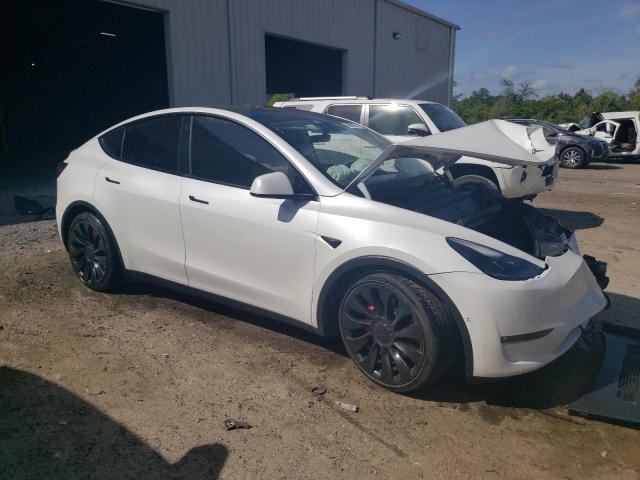 7SAYGDEF1NF376849 - 2022 TESLA MODEL Y WHITE photo 4