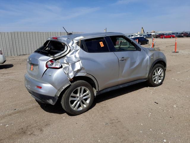 JN8AF5MV4CT119585 - 2012 NISSAN JUKE S SILVER photo 3