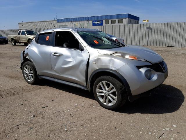 JN8AF5MV4CT119585 - 2012 NISSAN JUKE S SILVER photo 4