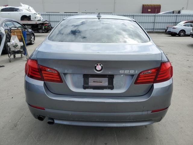 WBAFR1C53BC260145 - 2011 BMW 528 I GRAY photo 6