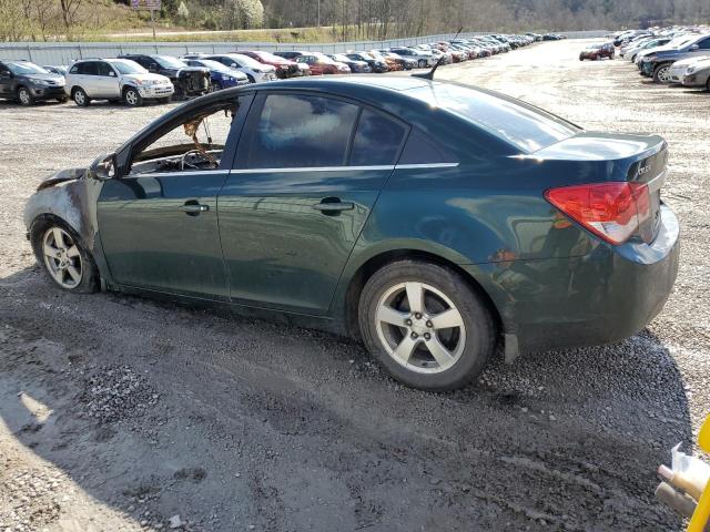 1G1PC5SB2E7150748 - 2014 CHEVROLET CRUZE LT GREEN photo 2