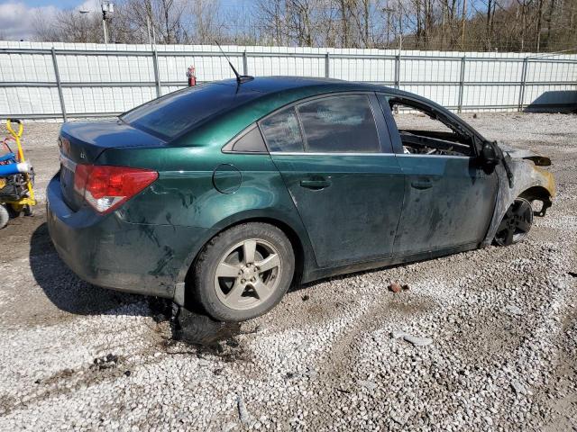 1G1PC5SB2E7150748 - 2014 CHEVROLET CRUZE LT GREEN photo 3