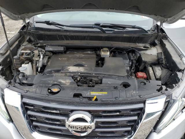 5N1DR2MM7JC637611 - 2018 NISSAN PATHFINDER S SILVER photo 11