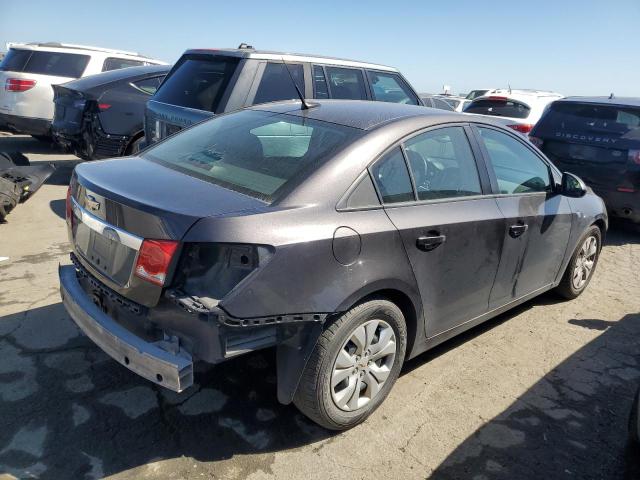 1G1PA5SG0E7356748 - 2014 CHEVROLET CRUZE LS GRAY photo 3