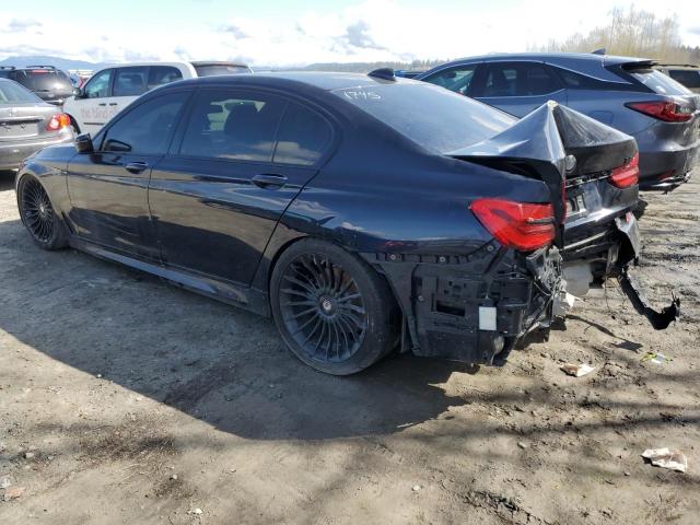 WBA7E2C54JG741745 - 2018 BMW 740 I BLACK photo 2