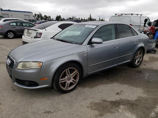 WAUAF78E68A035432 - 2008 AUDI A4 2.0T SILVER photo 1