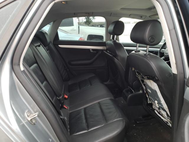 WAUAF78E68A035432 - 2008 AUDI A4 2.0T SILVER photo 10