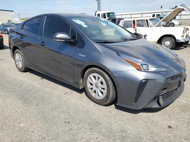 JTDKARFU1L3115178 - 2020 TOYOTA PRIUS L GRAY photo 4