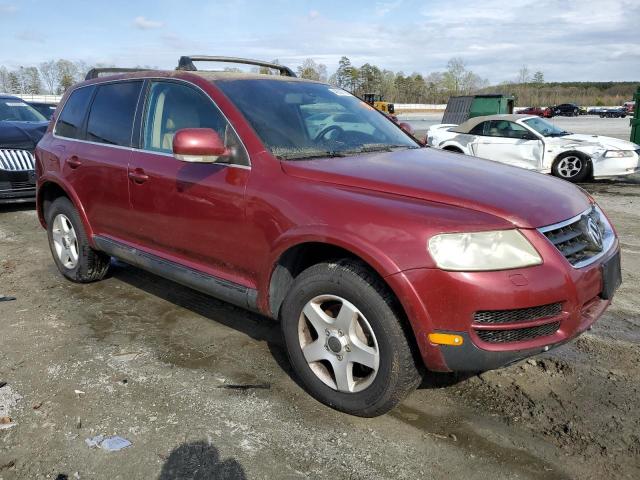 WVGZG77L36D039061 - 2006 VOLKSWAGEN TOUAREG 3.2 RED photo 4