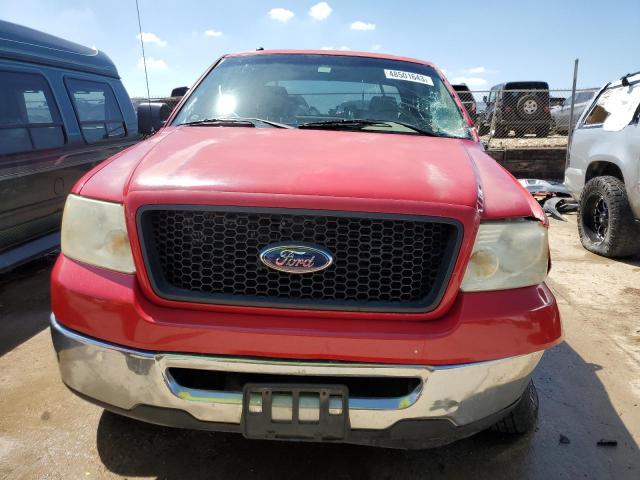 1FTRX12WX6NA74354 - 2006 FORD F150 RED photo 5